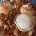 El cooksnap de Evelin Cardozo cuando hizo Sorrentinos Jamón y Muzzarella o Queso - Masa y Relleno.
