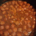 El cooksnap de Magali Lattar cuando hizo Salsa de Salchichas :D.