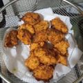 El cooksnap de Luis Lopez cuando hizo Buñuelos de arroz.