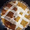 El cooksnap de Elisabet Brandan cuando hizo Tarta de zapallo y cebolla caramelizada.