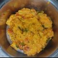 Sherifa J's cooksnap of when they made பூரி மசால்(poori masal recipe in tamil).