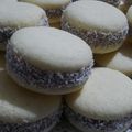 El cooksnap de Gisela Gisela cuando hizo Alfajores de MAIZENA.