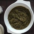 Bushra Mazhar's cooksnap of when they made Sarson ka Saag.