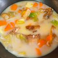 Cooksnap dari Lianty Jacky untuk resep Sup ikan gurame kuah susu oriental (pakai cau merah/angcau)