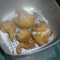 El cooksnap de Karina Becerra cuando hizo Buñuelos dulces.
