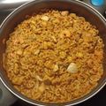 El cooksnap de pilar lucena cuando hizo Fideuà de marisco.