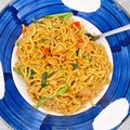 Cooksnap dari Bella Farras untuk resep Mie Kangkung Balacan Pedas
