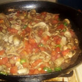 El cooksnap de Robinnico918 cuando hizo Champiñones a la mexicana.