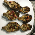 El cooksnap de ramsya cuando hizo Alcachofas al horno.