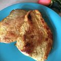 El cooksnap de Lucia Larrea cuando hizo Filetes de lomo de cerdo caramelizados con mostaza y miel.