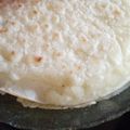 El cooksnap de Sandro cuando hizo Panqueques de maizena.