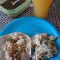 El cooksnap de Susana Guillermina Pérez Garcia cuando hizo Papas blancas con rajas de poblano y granos de elote.