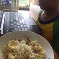 Cooksnap dari ellenpurnawan untuk resep Yoghurt Fetuccine Maknyus