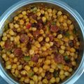 El cooksnap de Arwen72 cuando hizo Cazuela de garbanzos con chorizo y pasas en olla rápida.