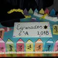 El cooksnap de ANA VELAZQUEZ cuando hizo Torta 25 aniversario de egresados.