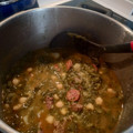El cooksnap de Accy cuando hizo Potaje de grelos, garbanzos y chorizo casero.