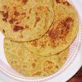 Nikki jain का कुकस्नैप जब उन्होंने मसाला पराठा (Masala paratha recipe in hindi) बनाया था।
