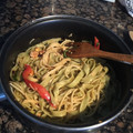 El cooksnap de José Manuel Estevez cuando hizo Espaguetis de calabacín.