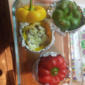 El cooksnap de Susana Lizeth Camacho Jaime cuando hizo Pimientos rellenos de carne molida (picadillo) y queso.