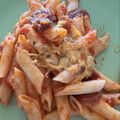 El cooksnap de astrid badia cuando hizo Macarrones al horno con chorizo picante y cheddar.