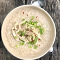 Cooksnap Dapur Yusfarisyia semasa beliau membuat Bubur Nasi ala MCD Gerenti Sedap!.
