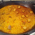 El cooksnap de Becky cuando hizo Arroz con atún y ajos tiernos.