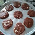 El cooksnap de Iris Peña cuando hizo Galletas choco- rocklets.