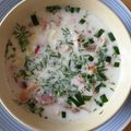 Cooksnap Michał Znamirowski z czasów, kiedy przygotował Bardzo prosty Chłodnik na upały.