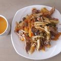 El cooksnap de Fernando Gallo cuando hizo Pierna de cerdo con verduras y salsa de tomate árbol.