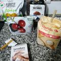 El cooksnap de Mayka Martin cuando hizo Pan blanco con mango deshidratado y pasas panificadora.