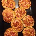 El cooksnap de Romi Jara cuando hizo Canastitas de jamón cocido y quesos.