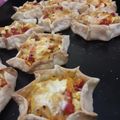 El cooksnap de Lucia Yamul cuando hizo Canastitas de pollo.