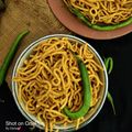 Disha Prashant Chavda's cooksnap of when they made તીખા ગાંઠિયા (Tikha Ganthiya Recipe In Gujarati).
