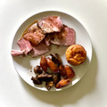 El cooksnap de Javier Alemany cuando hizo Roast beef con Yorkshire pudding y salsa gravy.