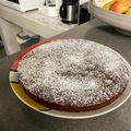 il Linda quando ha preparato Torta vegana con cacao e succo di arancia