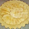 El cooksnap de Nati cuando hizo Tarta de manzanas a la chilena.