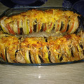 El cooksnap de Lola Sanchez Lerida cuando hizo Berenjena, calabacín y tomate con parmesano al horno.
