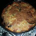 El cooksnap de Rocio Solanilla cuando hizo Quiche de verduras sin masa quebrada.