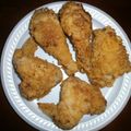 EclecticWildflower's cooksnap of when they made Isaiahs crispy fried chicken.