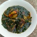 Josepha Roland's cooksnap of when they made Ewedu soup and tomatoes stew.