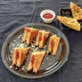 Jo Lly's cooksnap of when they made વેજ. પુડલા સેન્ડવીચ (Veg Pudla Sandwich Recipe In Gujarati).