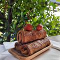 Cooksnap dari Sofie Hana untuk resep Strawberry chocolate french toast roll ups