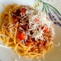 Vasvári Nikolett Cooksnap-ja, amikor elkészítette a(z) Lencse bolognai (vegán, gluténmentes) receptet.