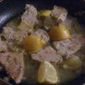 El cooksnap de Geno cuando hizo Atún encebollado al limón.