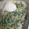 El cooksnap de Maruchi Iglesias cuando hizo Espinacas a la crema.