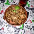 El cooksnap de Bere Goncalves cuando hizo Guiso de Lentejas Completo C/ Carne, Chorizo Colorado y Panceta.