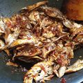 Cooksnap dari hepihepihepi untuk resep Keringan Ikan Bilis/Bulu Ayam Tipis Kriuk