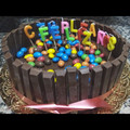El cooksnap de Conso Gonzalez cuando hizo Tarta de huesitos y kitkat 🎂.