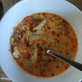 Csilla Sörösné Cooksnap-ja, amikor elkészítette a(z) Tejszínes zöldségleves virslivel receptet.