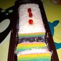 Cooksnap dari Puti Bungsu untuk resep Rainbow cake kukus